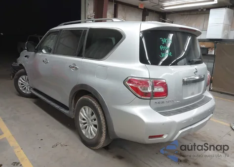 2018 Nissan Armada Sv z USA, uszkodzony, nr VIN JN8AY2NCXJ9553025